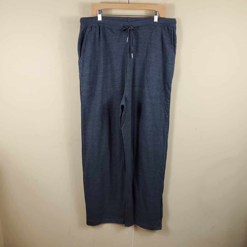 Woman Within Gray Fleece Lined Sweatpants Size 18/20